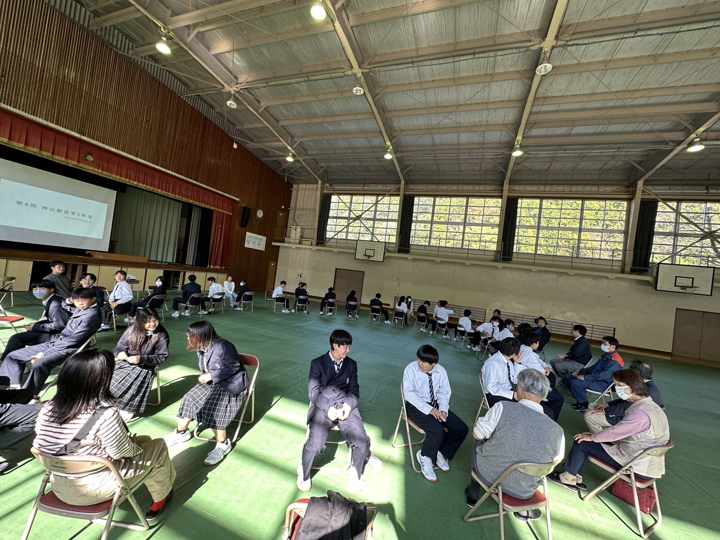 城西高校神山校の授業に参加しました♪ 真心活動情報 大きさと肉厚さが自慢の神山しいたけ 神山椎茸生産販売協同組合Webサイト